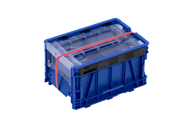 System-Lagerbox W-SLB SYSLGRBOX-GR1-UNBSTUECKT-BLAU