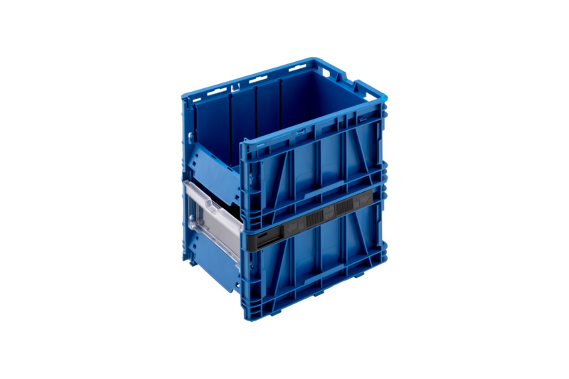 System-Lagerbox W-SLB SYSLGRBOX-GR1-UNBSTUECKT-BLAU