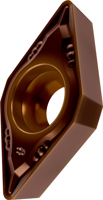 Drehwendeschneidplatte ISO DCMT 11T308E-FM:T8430 D.4,4mm PVD beschichtet PRAMET