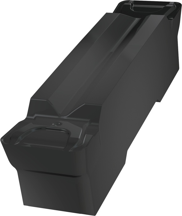 Wendeschneidplatte ISO GL6-D600M08-GM:T7325 Breite 6mm MT-CVD beschicht. Schwarz
