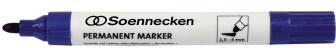 Soennecken Permanentmarker 3105 4mm Rundspitze blau