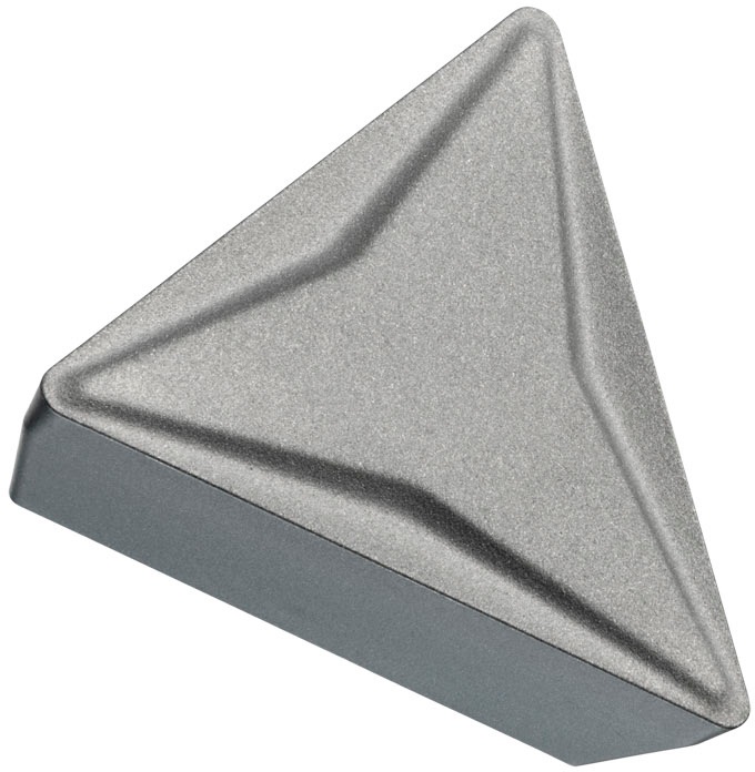 Drehwendeschneidplatte ISO TPMR 110304-PF2:TT010 Schnitttiefe 3mm Farbe Grau