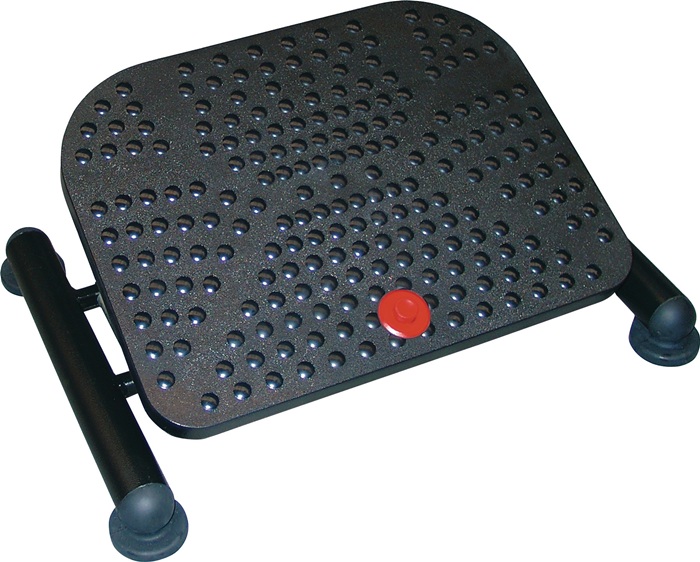 Fußstütze Basic schwarz B500xT360xH320mm Höhenverstellung 110-320mm MEY