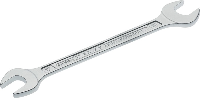 Doppelmaulschlüssel 450N 17x19mm L.220,9mm verchr.HAZET