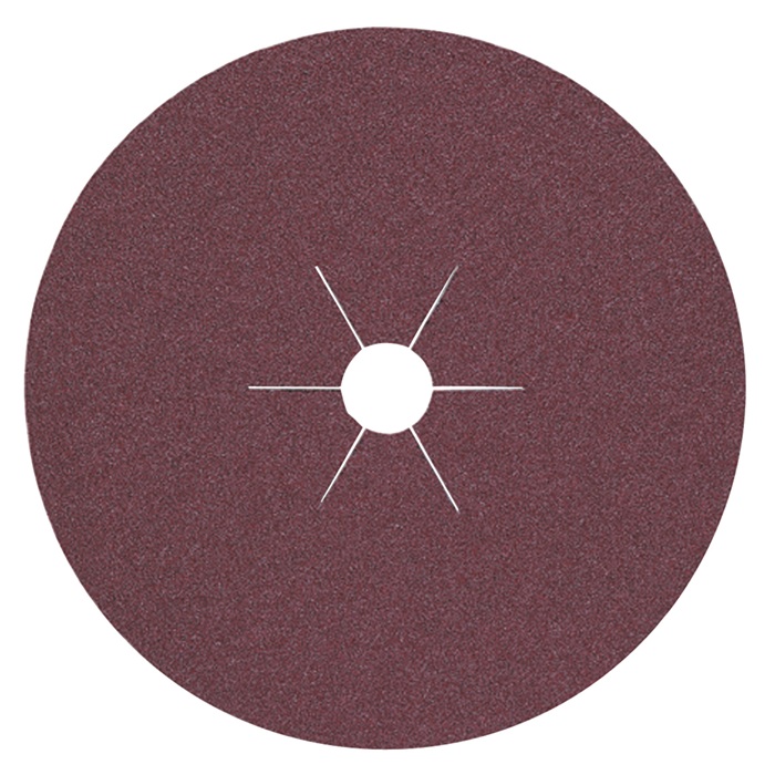 Fiberscheibe D.180mm K.60 f.HO/Metall Korund TECWERK