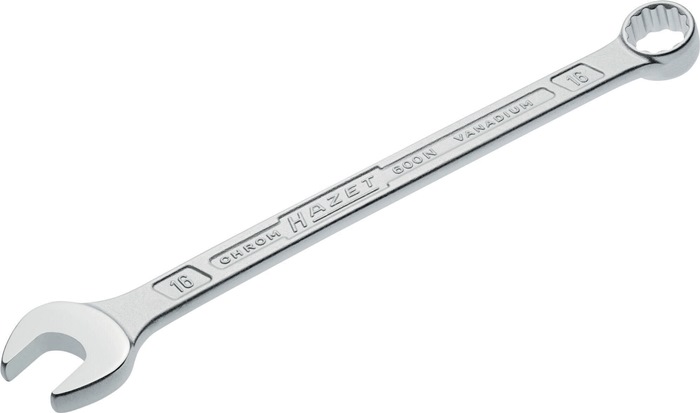 Ringmaulschlüssel 600N SW 16mm L.230,5mm Form A Spezialstahl HAZET