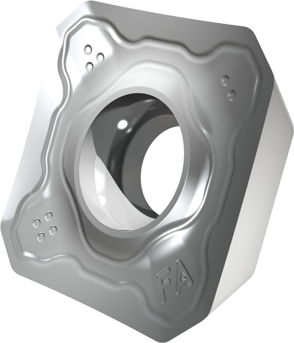 Fräswendeschneidplatte ISO SDET 13T3AFFN-FA:HF7 Bohrungs-D. 4,4mm PRAMET