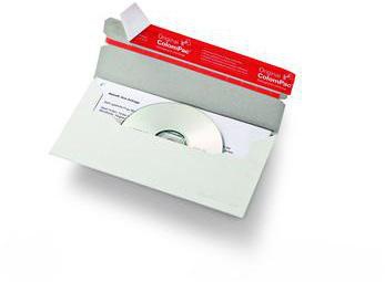 ColomPac CD/DVD-Versandtasche CP040.16 12,1x22cm weiß