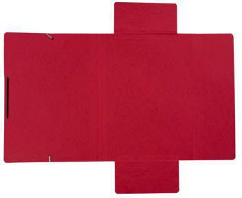Soennecken Eckspanner 1472 DIN A4 3Klappen und Gummizug rot