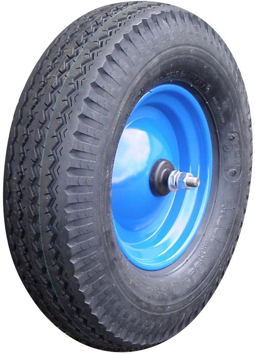 Rad Polymer Rad-D400xB100mm m.Kugell.u.Achse MÜBA