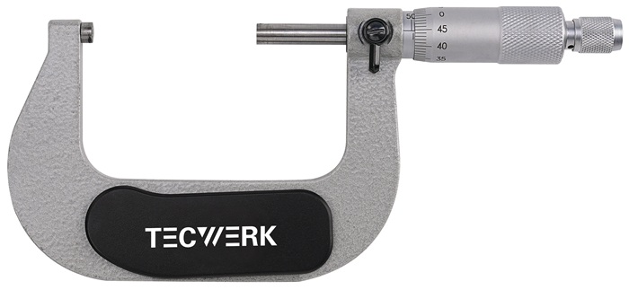Bügelmessschraube DIN 863/1 50-75mm Spindel-D.6,5mm TECWERK