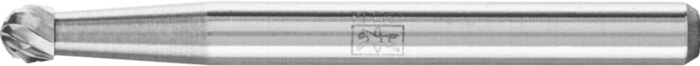 Kleinfrässtift Form F KUD D.3mm Kopf-L.2mm Schaft-D.3mm HM Verz.3 Plus PFERD