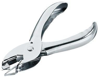 Soennecken Enthefterzange 3457 für Heftklammern silber