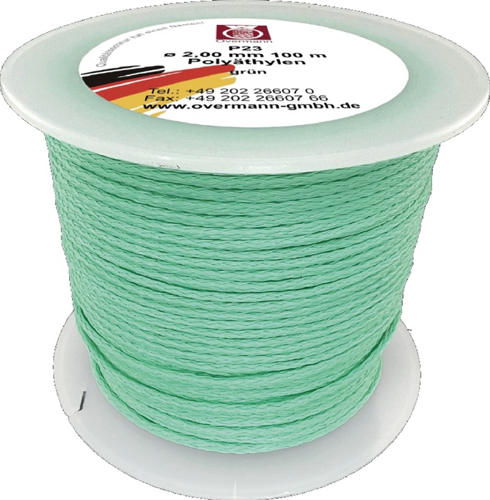 Maurerschnur L.50m D.1mm 15kg PE grün