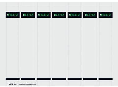 Leitz Einsteckrückenschild 16810085 kurz/schmal Karton gr 175 St./Pack.