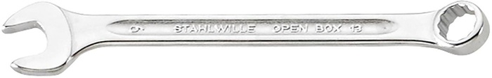 Ringmaulschlüssel OPEN BOX 13 SW 9mm L.120mm Form A CR-A-STA STAHLWILLE