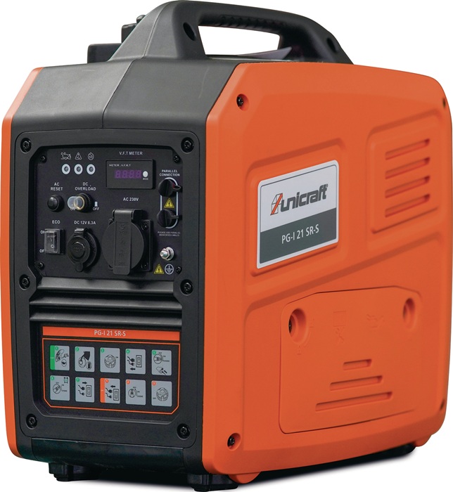 Inverter-Stromerzeuger PG-I 21 SR-S 1,8 kW Benzin UNICRAFT