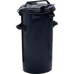 Mülleimer 50l Ku.anthrazit m.Bügel SULO