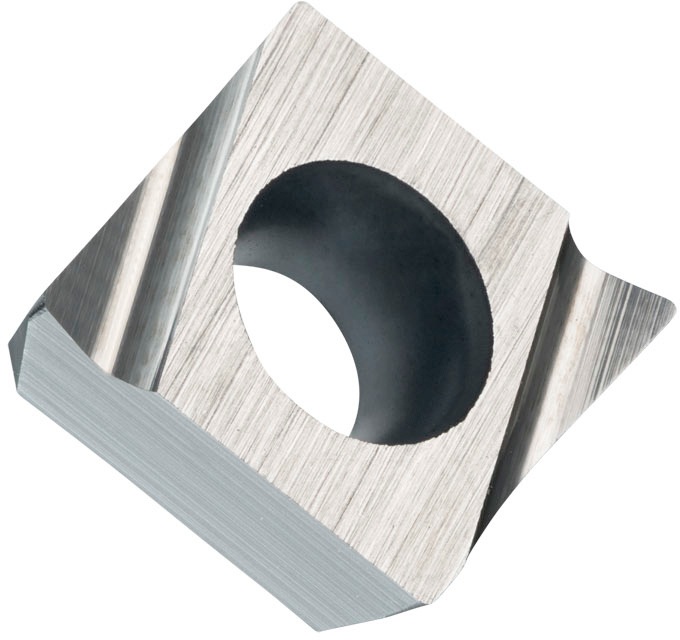 Drehwendeschneidplatte ISO CPGX 080304FL-JR:TT010 Bohrungs-D. 3,4mm Farbe Grau