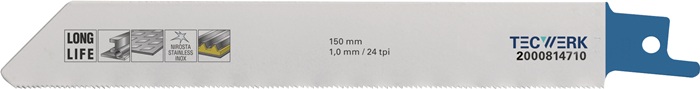 Säbelsägeblatt L.200mm TPI 14 1,8mm 100 St./Karte TW