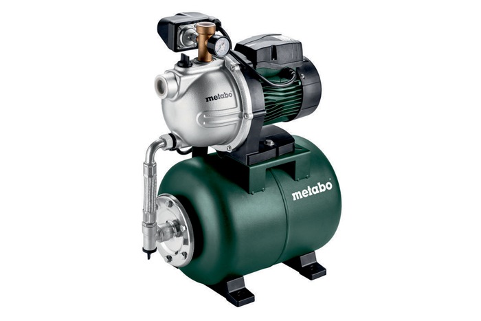 Hauswasserwerk HWW 3500/25 G 3500 l/h 45m 8m 900 W STA 24l METABO