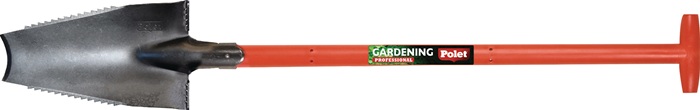 Baumwurzelspaten 38x14cm Gartenspaten m.scharfen Zähnen POLET