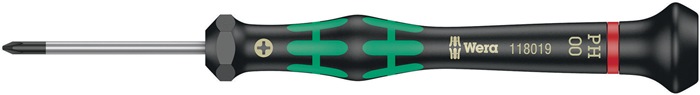 Elektronik-Feinmechanik-Schraubendreher 2050 PH 00 Klingen-L.40mm WERA