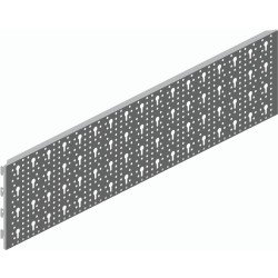 Stahl-Lochplatte STA weiß L.800mm B.200mm ALFER ALUMINIUM