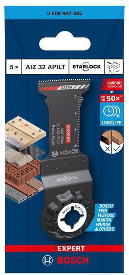 Tauchsägeblatt EXPERT MultiMax AIZ 32 APILT B.32mm Eintauch-T.45mm 5 St.Starlock