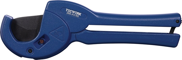 Kunststoffrohrschere 0-35mm PP/PE/PB/PVDF/MLP/MSR/VPE/CPVC/PVC TECWERK