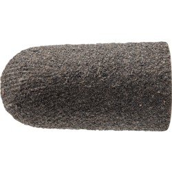 Schleifkappe POLICAP D16xH32mm K.150 KEL-Rundkegel schwarz PFERD