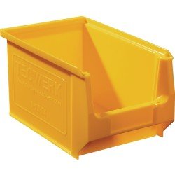 Sichtlagerkasten L230/200xB150xH130mm PE gelb TECWERK