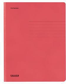Falken Jurismappe 80001357 DIN A4 3 Klappen Karton rot