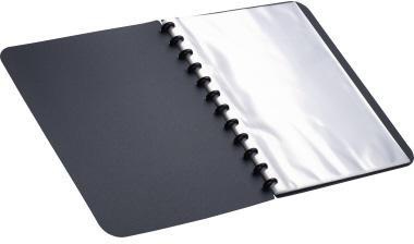 Oxford Ringmappe manageMe 100205607 DIN A4 PP anthrazit +25Hüllen