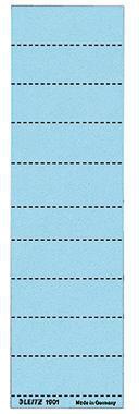Leitz Beschriftungsschild 19010035 blanko 4zeilig blau 100 St./Pack.