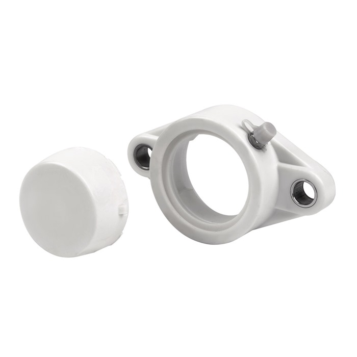 Flanschlagergehäuse TFL210 -WHITE 90mm ov.ZEN