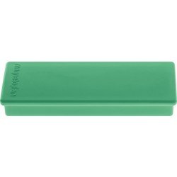 Rechteckmagnet B55xT22xS8mm grün MAGNETOPLAN
