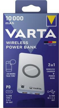 Varta Akku Powerbank 3,7V/10.000mAh Wireless