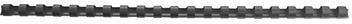 GBC Plastikbinderücken 4028174 DIN A4 8mm schwarz 100 St./Pack.