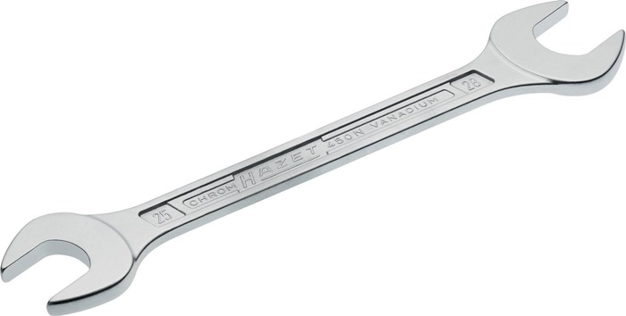 Doppelmaulschlüssel 450N 25x28mm L.284,2mm verchr.HAZET