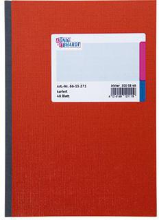 König & Ebhardt Kladde 8615271 DIN A5 kariert 48Blatt rot
