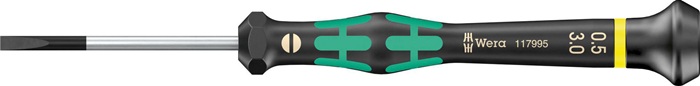 Elektronik-Feinmechanik-Schraubendreher 2035 3mm Klingen-L.50mm WERA