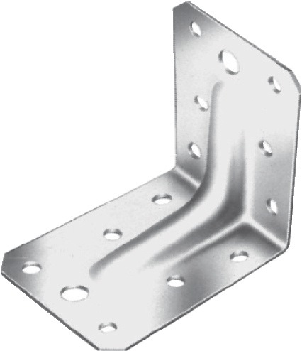 Winkelverb.ABR ABR90 90x90x65mm Anz.Löcher5/11 S.2,5mm