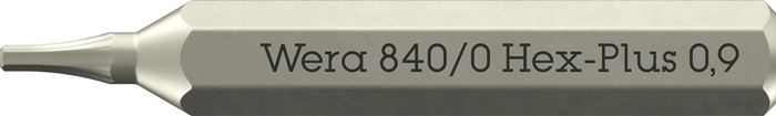 Bit 840/0 Micro 0,9mm L.30mm WERA
