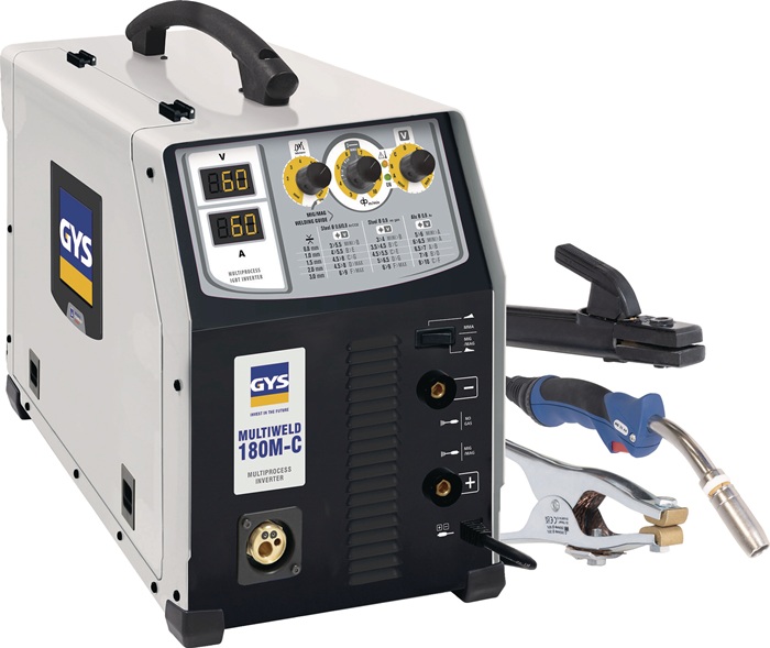 MIG/MAG-Schweißanlage MULTIWELD 180M-C m.Zub.30-180 A gasg.GYS