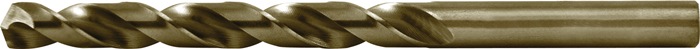 Spiralbohrer DIN 338 Typ VA D.3,8mm HSS-Co5 profilgeschl.Gold