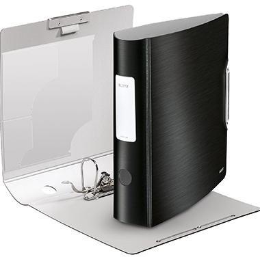 Leitz Ordner Active Style 11080094 DIN A4 82mm PP satin schwarz