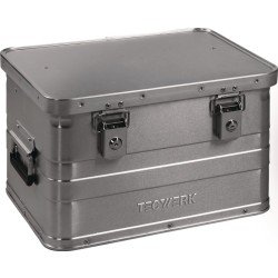 Aluminiumbox L430xB330xH275mm 29l m.Klappverschluss u.Zylinderschl.TECWERK