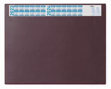 DURABLE Schreibunterlage 720403 520x650mm Jahreskalender rot