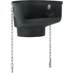 Schuttrohrtrichter 6kg PE kurz D.oben=528mm 412mm MÜBA
